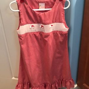 Smocked Santa Jumper Christmas